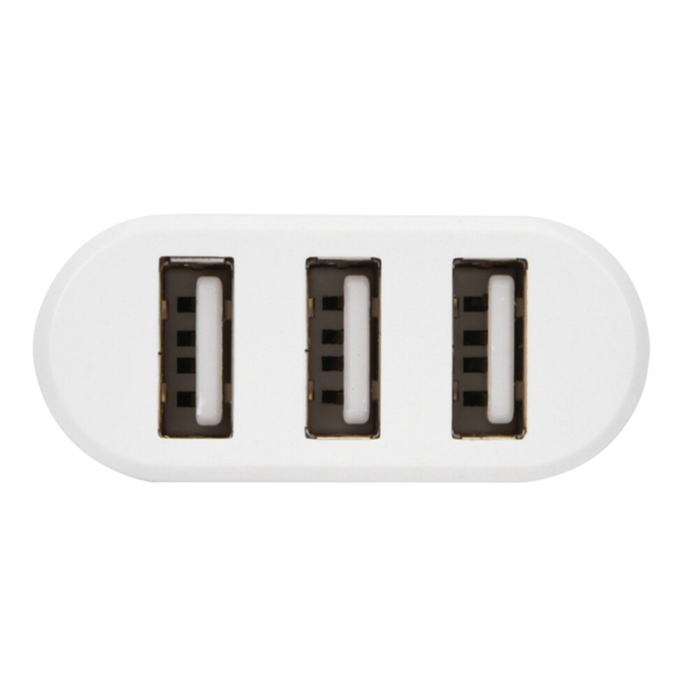 Usb Hubs Ports Usb 2.0 Mini Rotate Splitter Adapter Hub For Pc Notebook Laptop Mac White 4901322521128