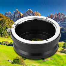 Bague adaptatrice EOS-NEX, 6,5 x 6,5 x 3 cm, noir