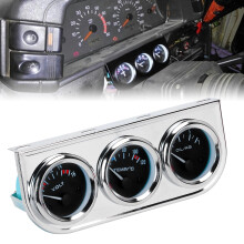 M10x1 52 mm 3 en 1 jauge automobile en métal Température de l'eau 40-120 C