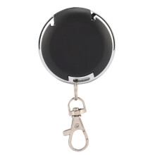 Télécommande ronde noire 433MHz à 4 touches 49x49x14mm
