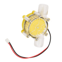 Générateur hydroélectrique micro F50 80 V, jaune et compact