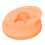 Modello d'orecchio in silicone, orecchio destro, colore carne. 5