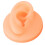 Modello d'orecchio in silicone, orecchio destro, colore carne. 8