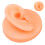 Modello d'orecchio in silicone, orecchio destro, colore carne. 6