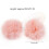 Boule décorative florale rose Ø11 cm L80 cm pour lit bébé 5