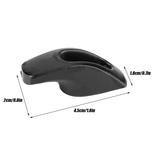 ES1-ES4 Gancio nero per appendere, 4,5x1,8x2 cm, 12 g 2