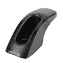 ES1-ES4 Gancio nero per appendere, 4,5x1,8x2 cm, 12 g