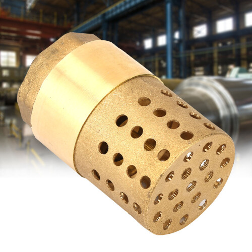 As Show, One Size  Brass One Way Female Thread Foot Valve Mesh Check Valve With Holes Strainer Filter Dn25~p134136153