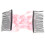 Perles roses pour pince à cheveux extensible 8,5  7,5 cm, 33 g 5