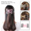 Perles roses pour pince à cheveux extensible 8,5  7,5 cm, 33 g 3