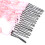 Perles roses pour pince à cheveux extensible 8,5  7,5 cm, 33 g 10