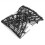 Fermacapelli con perline a foglie 12,5x7,5 cm Nero 32 g 4