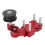 Tendicatena per moto Regolatore automatico Rosso 15