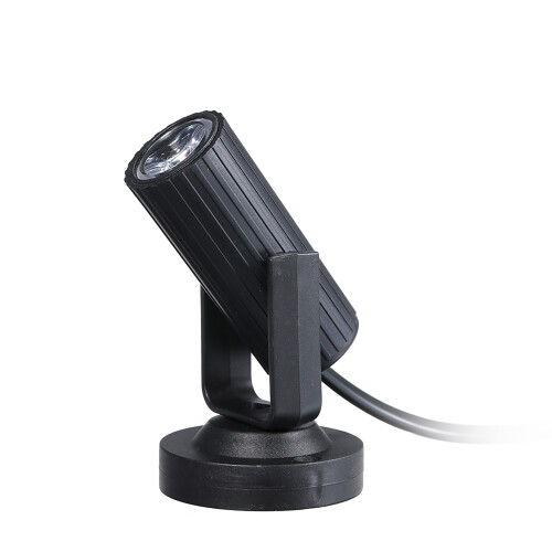 Lampe spot LED mini noir 70x60x25mm AC85-265V 1W 2
