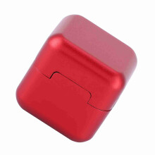 Support mini en aluminium pour craie 3x3x3 cm 26 g rouge