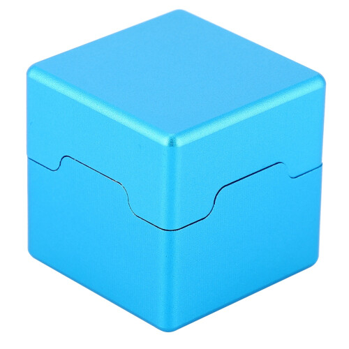 Portagesso mini in alluminio per punta di stecca-3x3x3cm Blu 1