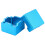 Portagesso mini in alluminio per punta di stecca-3x3x3cm Blu 9