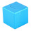 Portagesso mini in alluminio per punta di stecca-3x3x3cm Blu 7