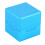 Portagesso mini in alluminio per punta di stecca-3x3x3cm Blu 12