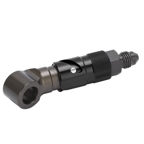 Universal-Aluminium-Bremsleitung-Schnellschluss-Adapter-Verbinder-Schwarz