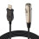 Cavo AY12 USB a XLR per microfono 2,8 m Nero 1