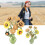 Broche tournesol pour revers - fleur en alliage 1