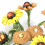 Broche tournesol pour revers - fleur en alliage 6