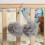 Boule décorative florale: gris, D11cmxL80cm, 27 g 8