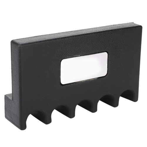 Portastecche nero, 17x10,5x4,5 cm, per 5 stecche