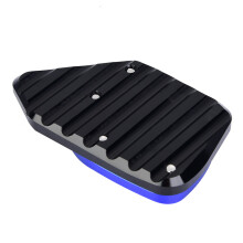 NC750X 17-19 Piastra di appoggio per cavalletto blu in alluminio CNC 161g