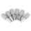 Set di supporti per mensole, lunghezza 25 mm, Ø 5 mm, 20 pezzi, Metallo+Plastica 1