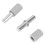 Set di supporti per mensole, lunghezza 25 mm, Ø 5 mm, 20 pezzi, Metallo+Plastica 5