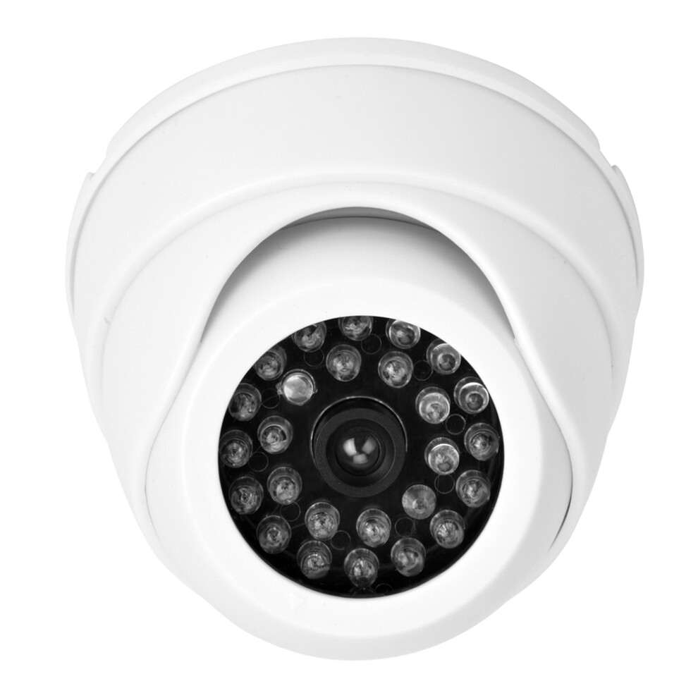 Dome Simulation Camera Dummy Fake Security Monitor Camera With Led Light 9431322527066