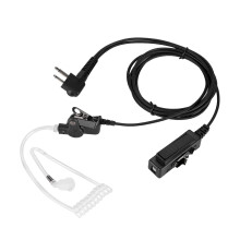 M Head Air Duct auricolare radioamatoriale Nero PTT 140 cm