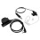 Auricolare Air Duct K head 90 cm / 80 cm Nero PTT 14