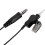 Auricolare Air Duct K head 90 cm / 80 cm Nero PTT 7