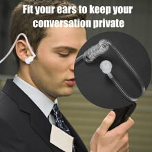 Auricolare Air Duct K head 90 cm / 80 cm Nero PTT