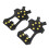 Crampons à glace 10 pointes en acier L 3942 noir 14