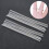 10 pezzi Regolatori di taglia per anelli (3,5 mm) PVC trasparente 4