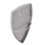 Copriscarpe in alluminio e ferro ES-85-AF 22x13x1 cm 1 pezzo 8