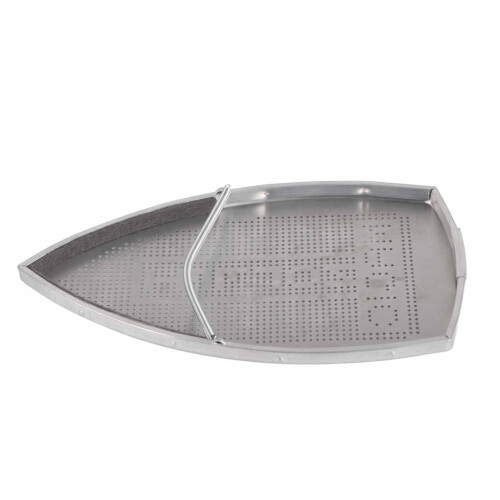 Copriscarpe in alluminio e ferro ES-85-AF 22x13x1 cm 1 pezzo