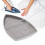 Copriscarpe in alluminio e ferro ES-85-AF 22x13x1 cm 1 pezzo 7
