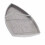 Copriscarpe in alluminio e ferro ES-85-AF 22x13x1 cm 1 pezzo 4