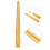HK misuratore di taglie per anelli in rame 1-33, 23,3 cm 4