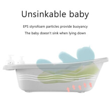 Baby Shower Cushion Baby Bath Pad Baby Bath Support Seat Mat Baby Bath Mat Bath Tub Shower Pad for Newborn