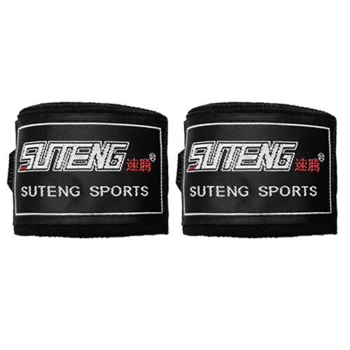 Bende da boxe in cotone da 3 m - Supporto per polso, 2 pezzi 2