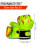 Guantoni da boxe per bambini 300 g 23x14 cm giallo 3