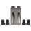 7 pezzi Guida per fori a tasca 6/8/10 mm Bussole 15 Grigio 2