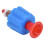 Vanne de décharge de pression PP 5cm pour 3L/5L/8L Rouge/Bleu 7