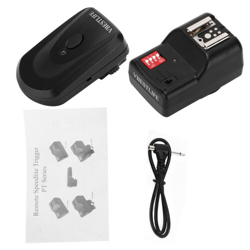 VBESTLIFE PT-16GY Trigger per flash a 16 canali nero 1